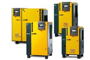 Kaeser's line of small rotary screw air